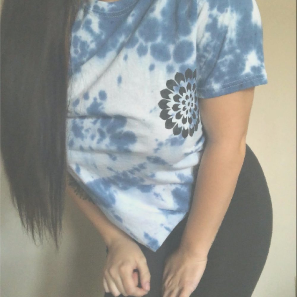 Mandala Pocket Tie Dye T-shirt